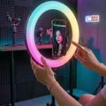 ARO DE LUZ RGB MJ36 14P O 36 CM